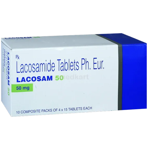 lacosam 50mg tablet 15's